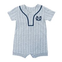 Infant U-State Aggies Striped Baseball Onesie